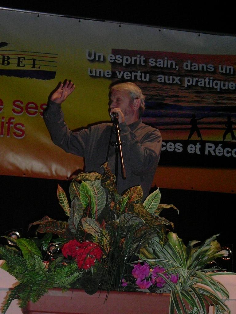 remise des médailles aux sportifs en novembre 2010